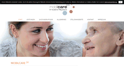 Desktop Screenshot of mobil-care24.de